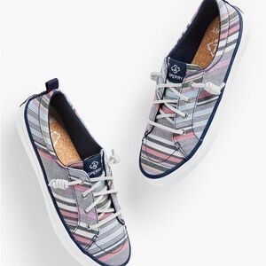Sperry Multicolor Striped Canvas Shoes